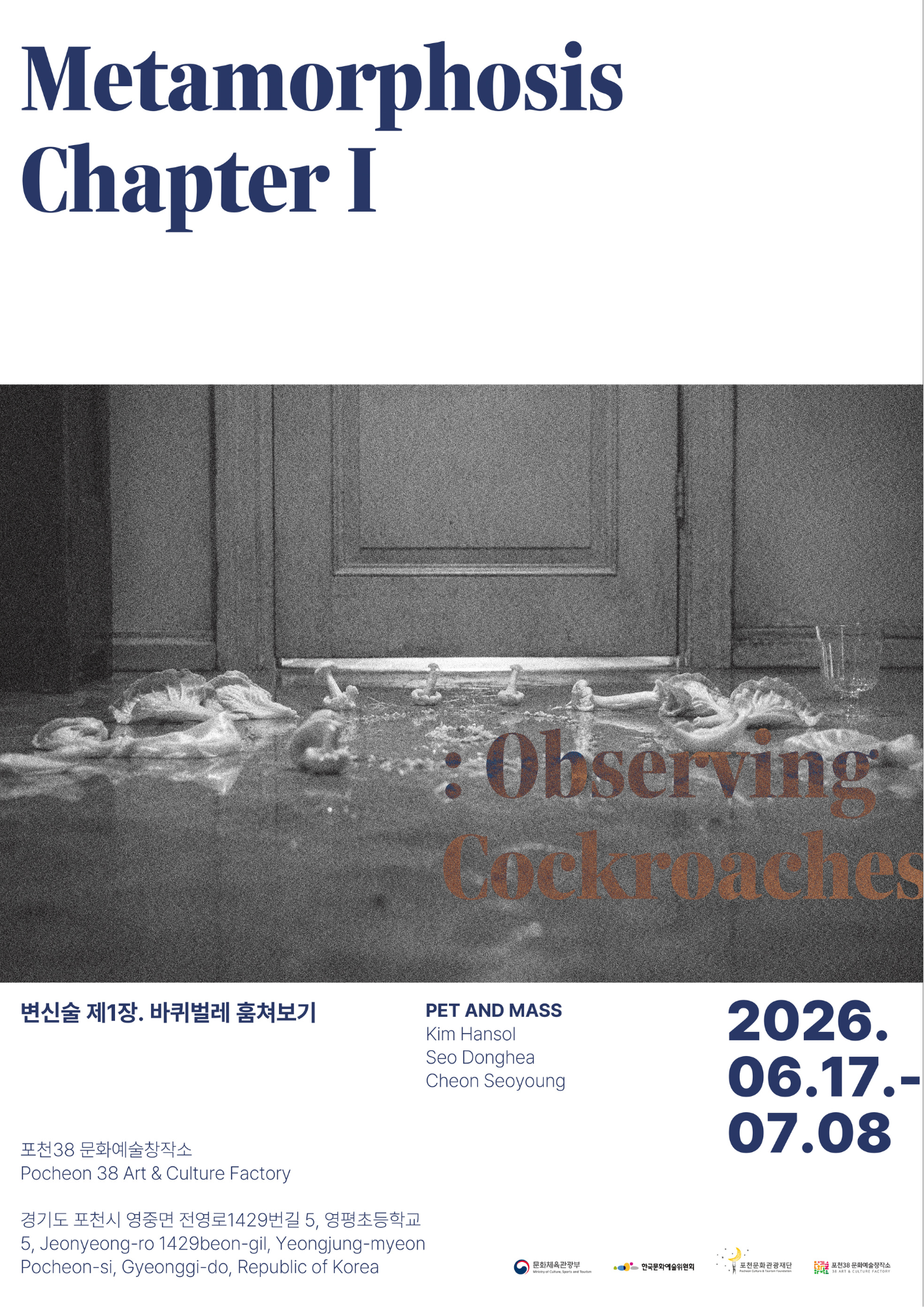 변신술 제 1장. 바퀴벌레 훔쳐보기
